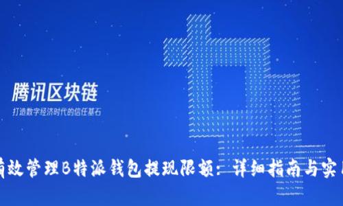 如何有效管理B特派钱包提现限额: 详细指南与实用建议