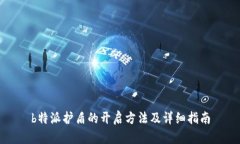b特派护盾的开启方法及详细指南